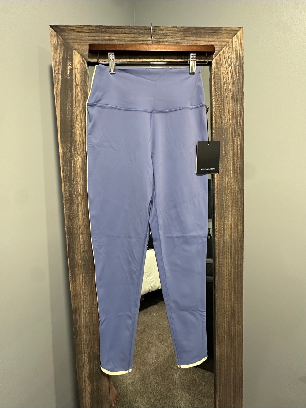 Periwinkle High-Waisted Active Leggings